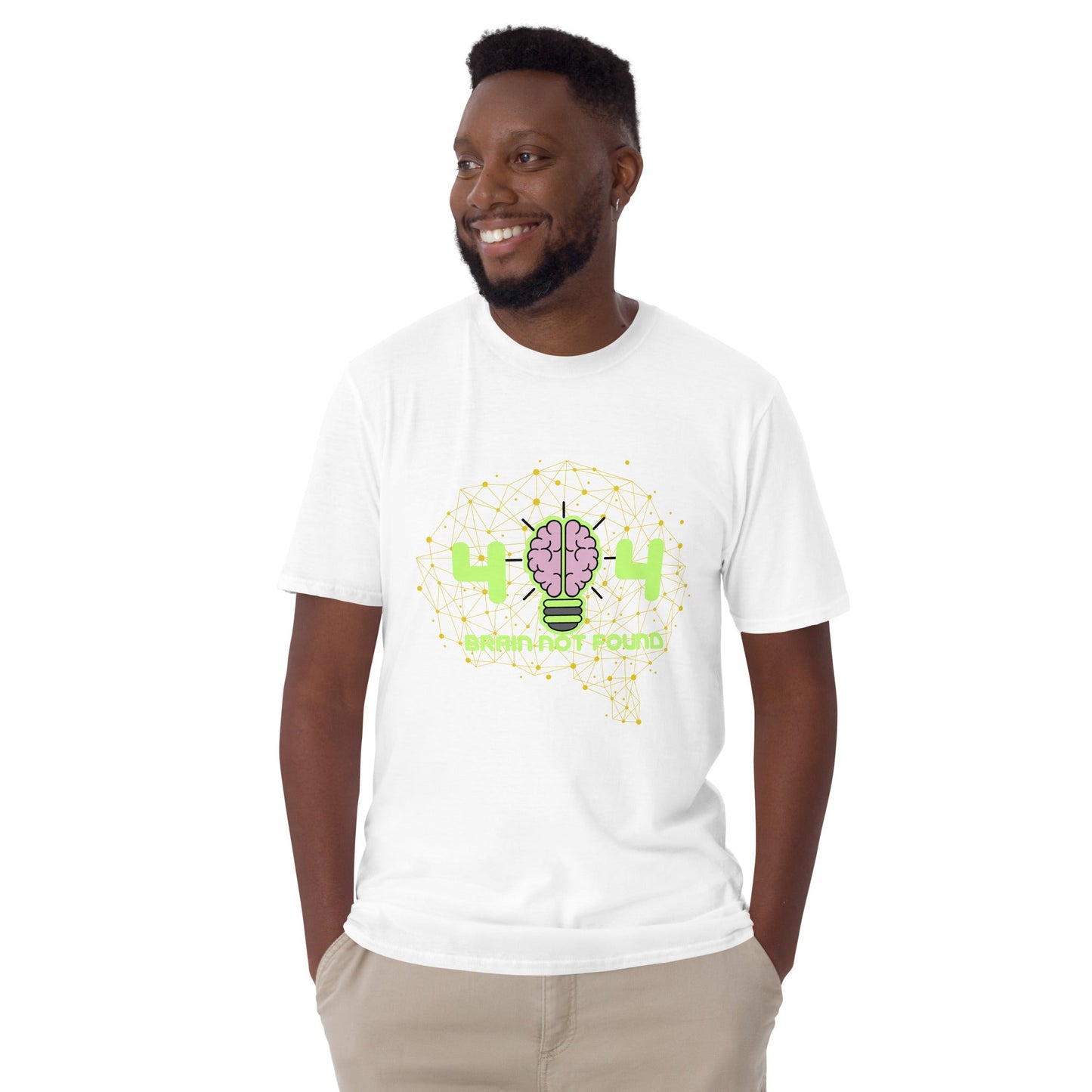 Short-Sleeve Unisex T-Shirt, 404 Brain Not found T-Shirts || Outdoor Luxus OutDoor Luxus