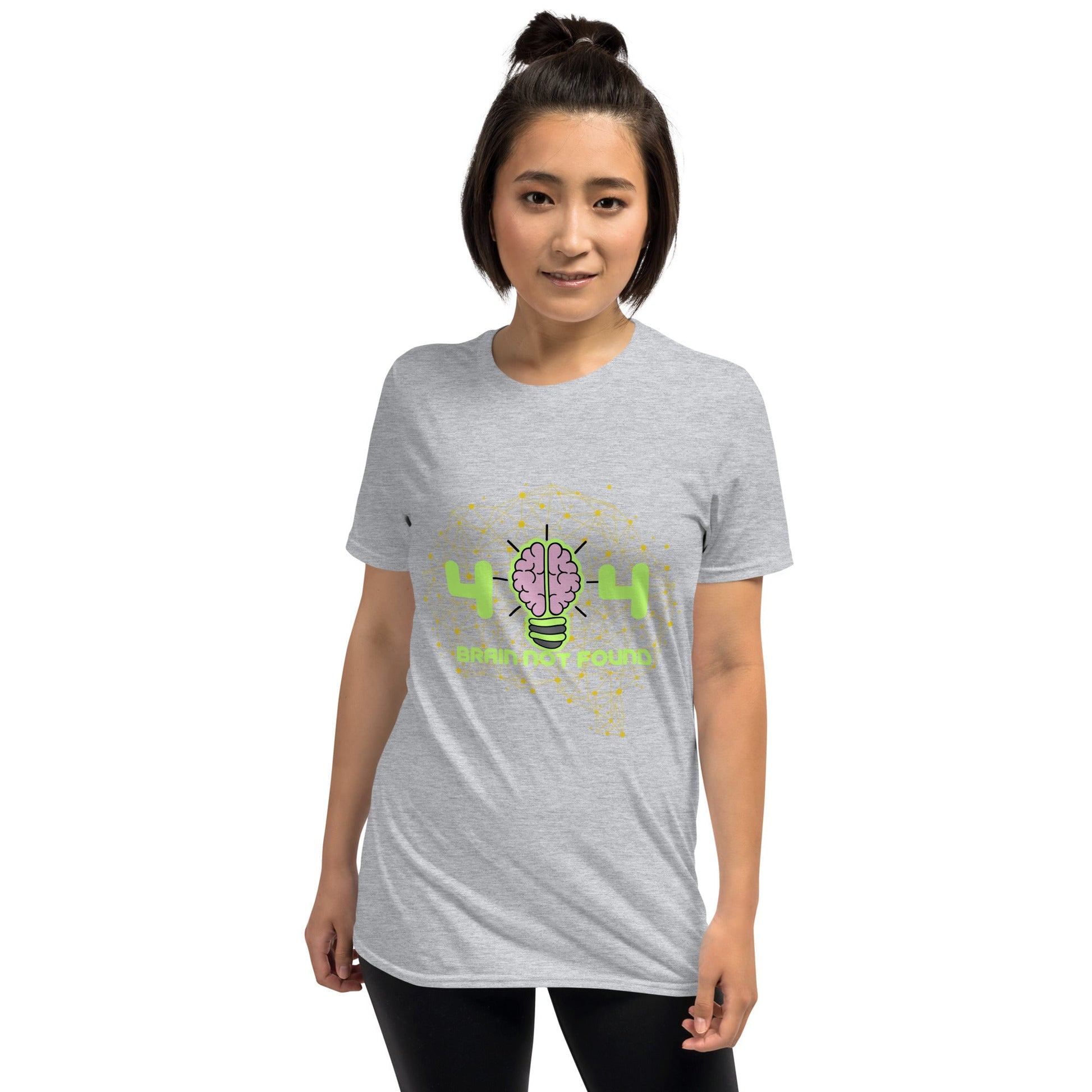 Short-Sleeve Unisex T-Shirt, 404 Brain Not found T-Shirts || Outdoor Luxus OutDoor Luxus