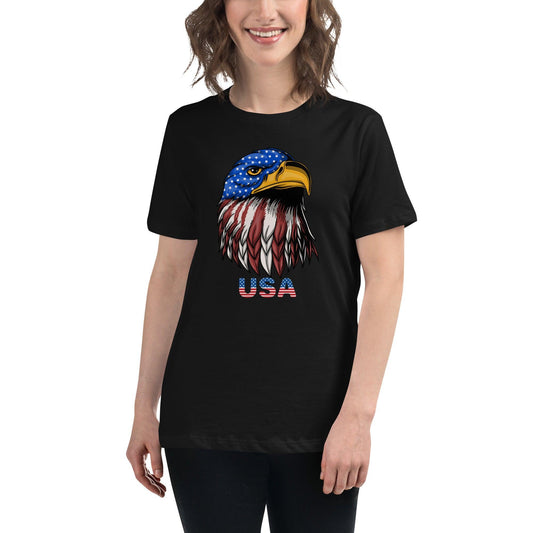 Women's Relaxed T-Shirt, 4th of July || Outdoor Luxus OutDoor Luxus