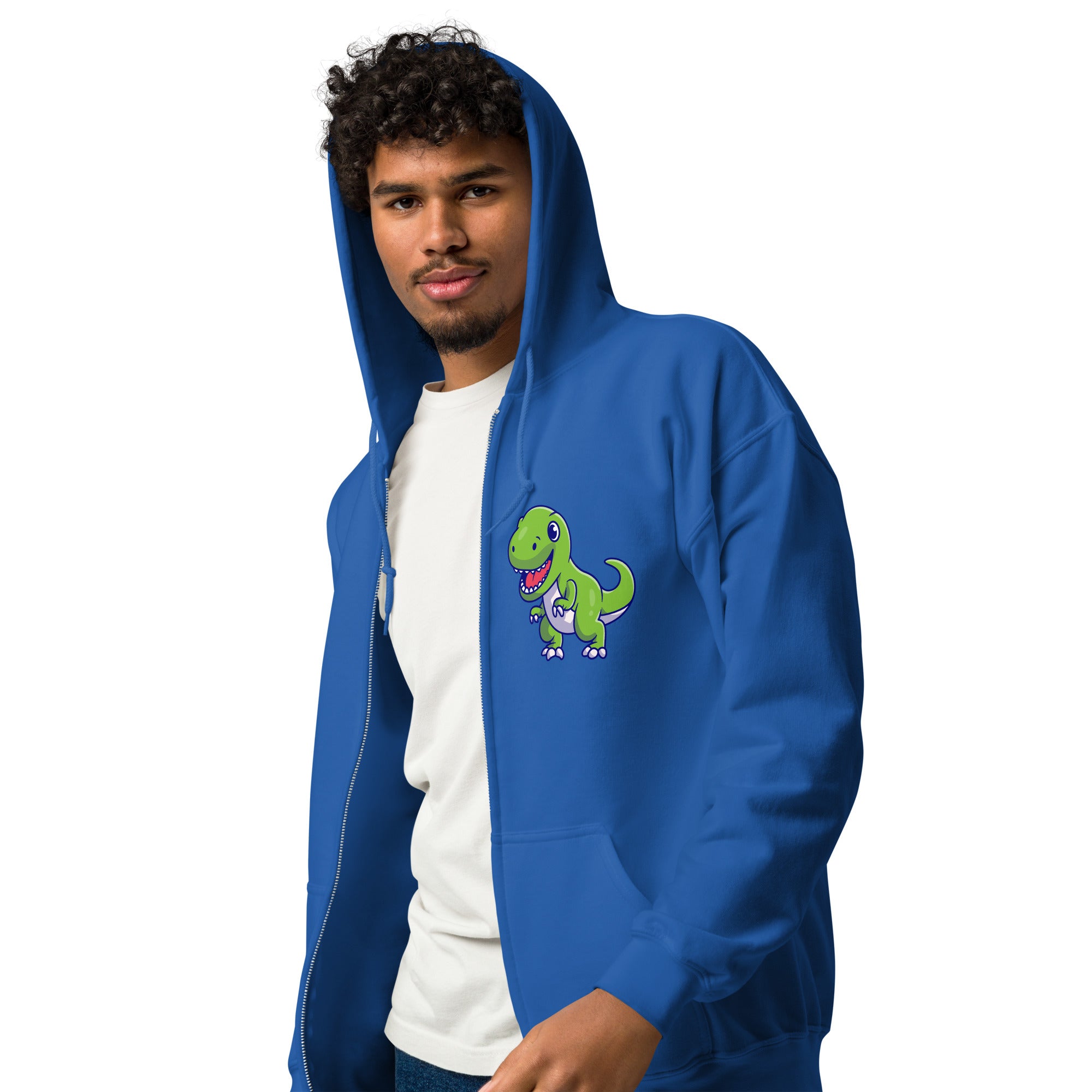 Outdoor Luxus Men Women Zip Hoodie Unisex Royal 3XL