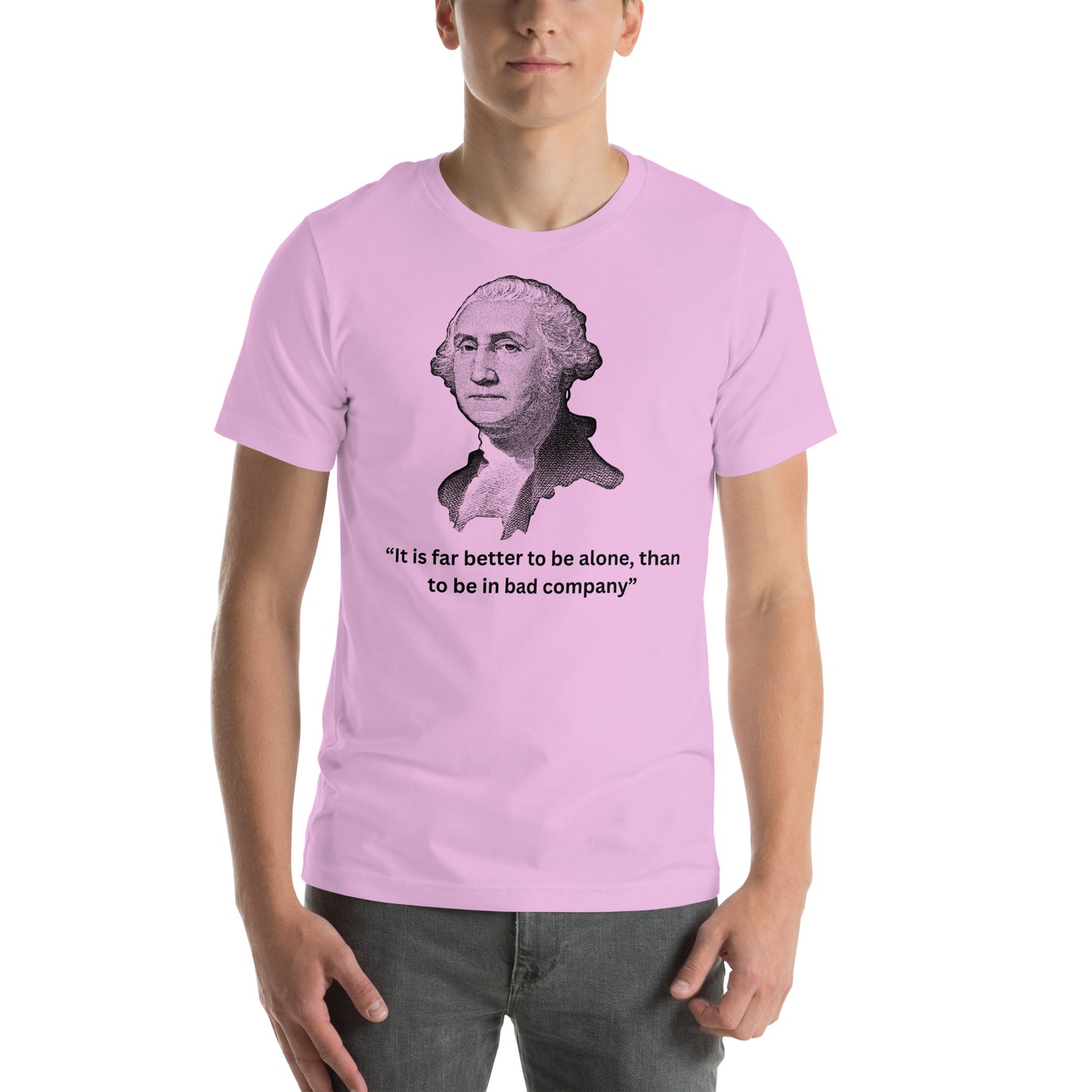 Men & Women T- Shirt, George Washington - OutDoor Luxus