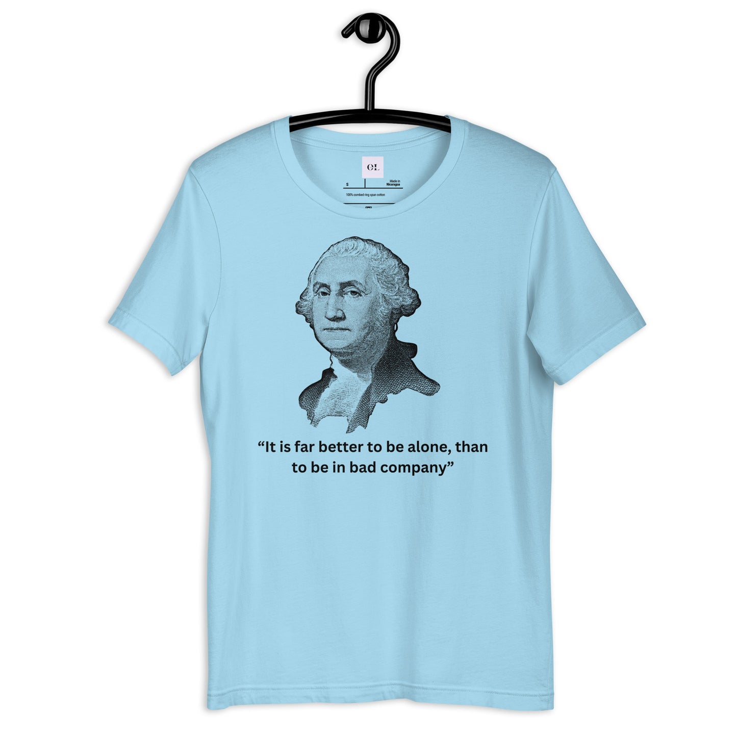 Men & Women T- Shirt, George Washington - OutDoor Luxus