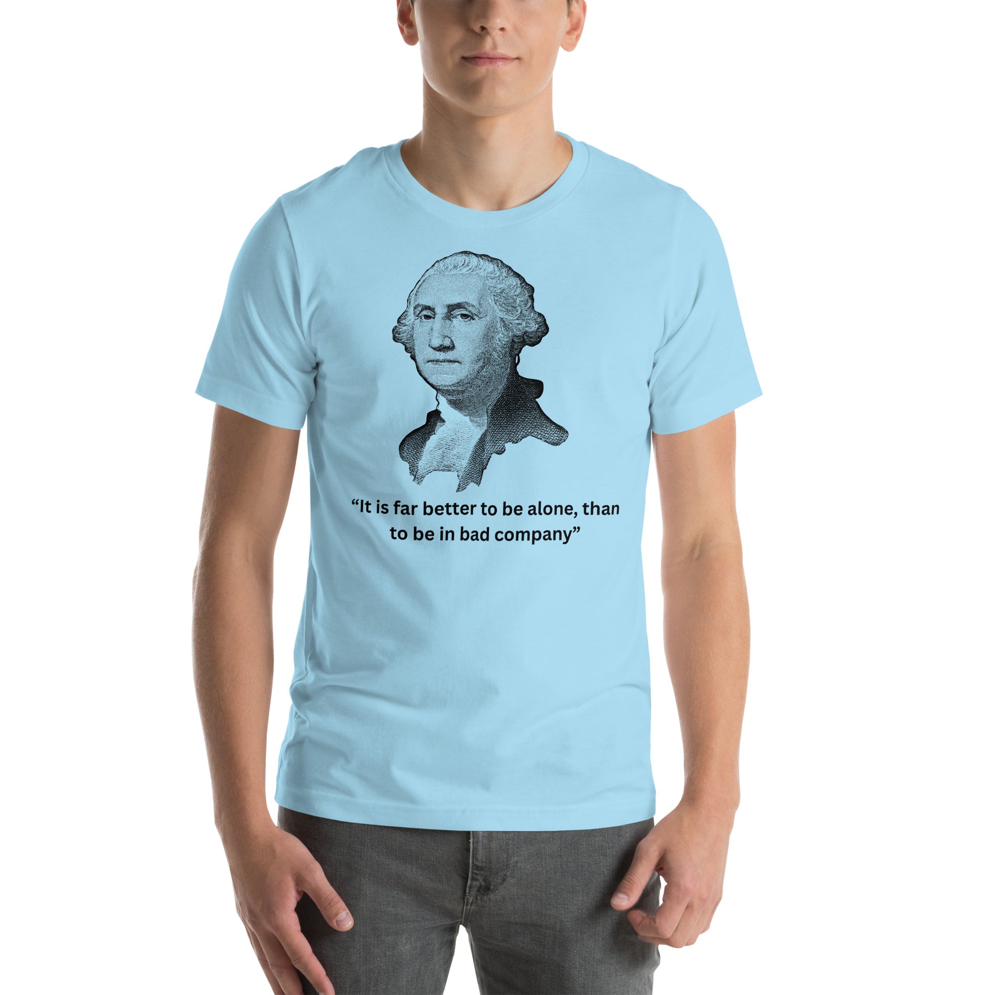 Men & Women T- Shirt, George Washington - OutDoor Luxus