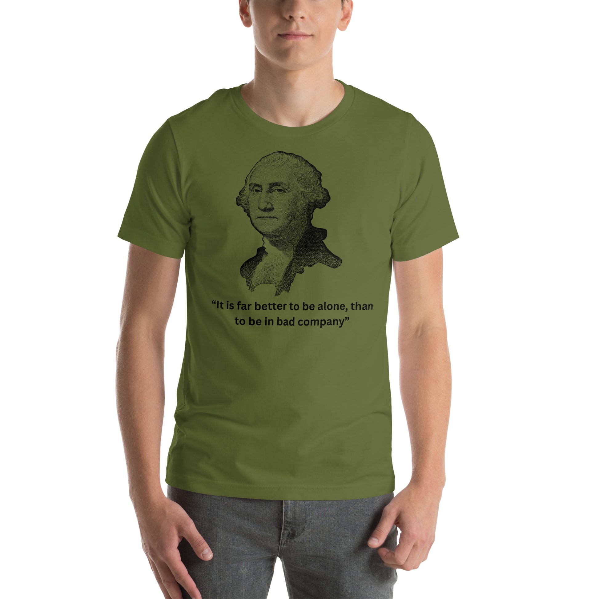 Men & Women T- Shirt, George Washington - OutDoor Luxus