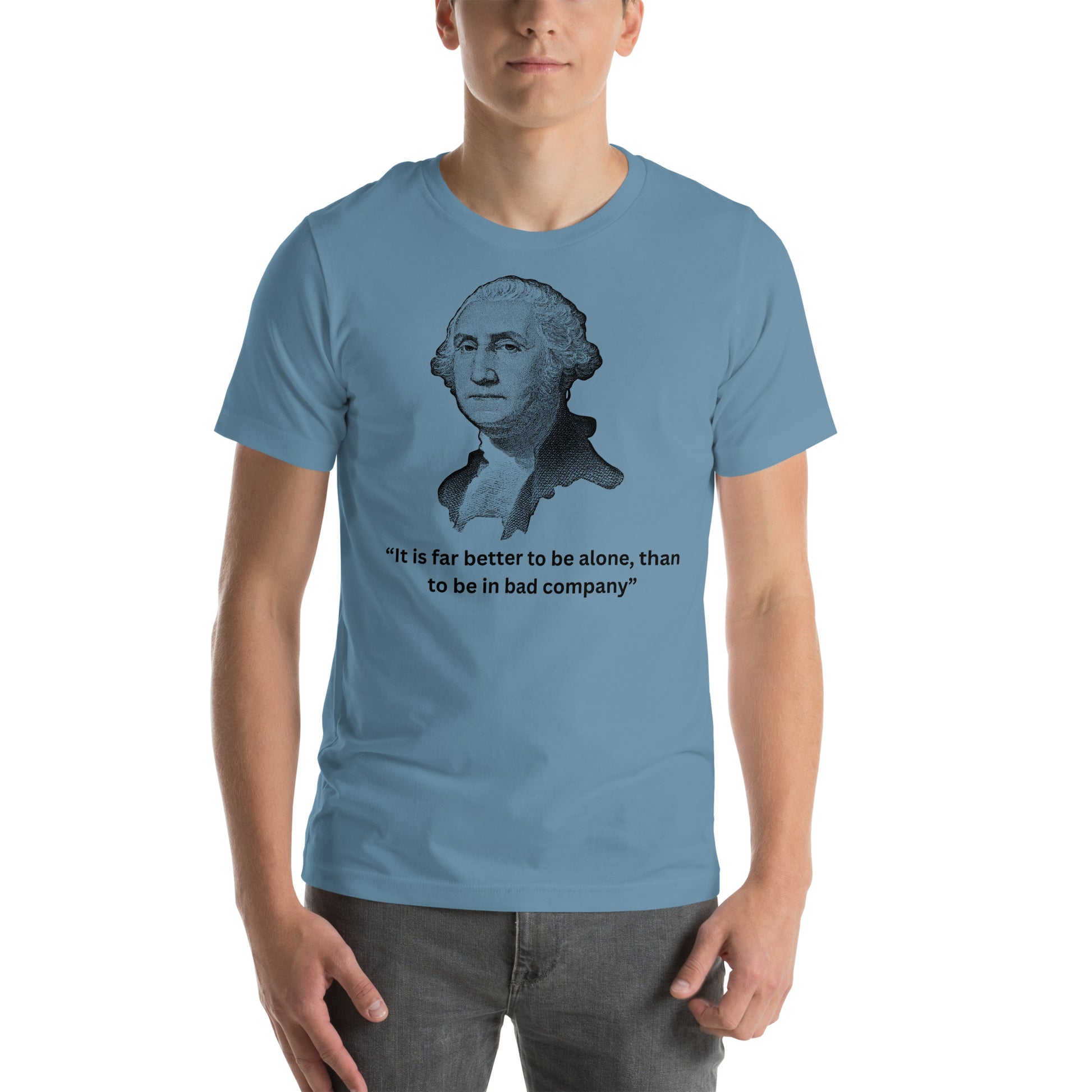 Men & Women T- Shirt, George Washington - OutDoor Luxus