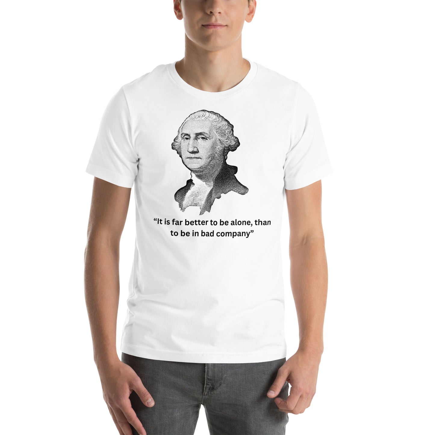 Men & Women T- Shirt, George Washington - OutDoor Luxus